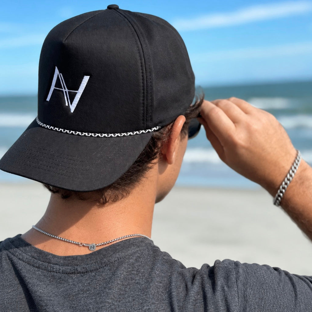 Five-Panel Rope Snapback Cap