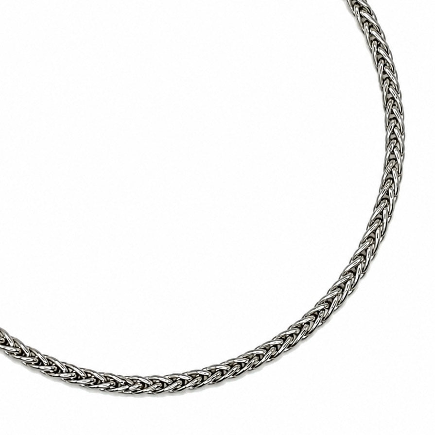 Wheat Bracelet (Silver) 3MM
