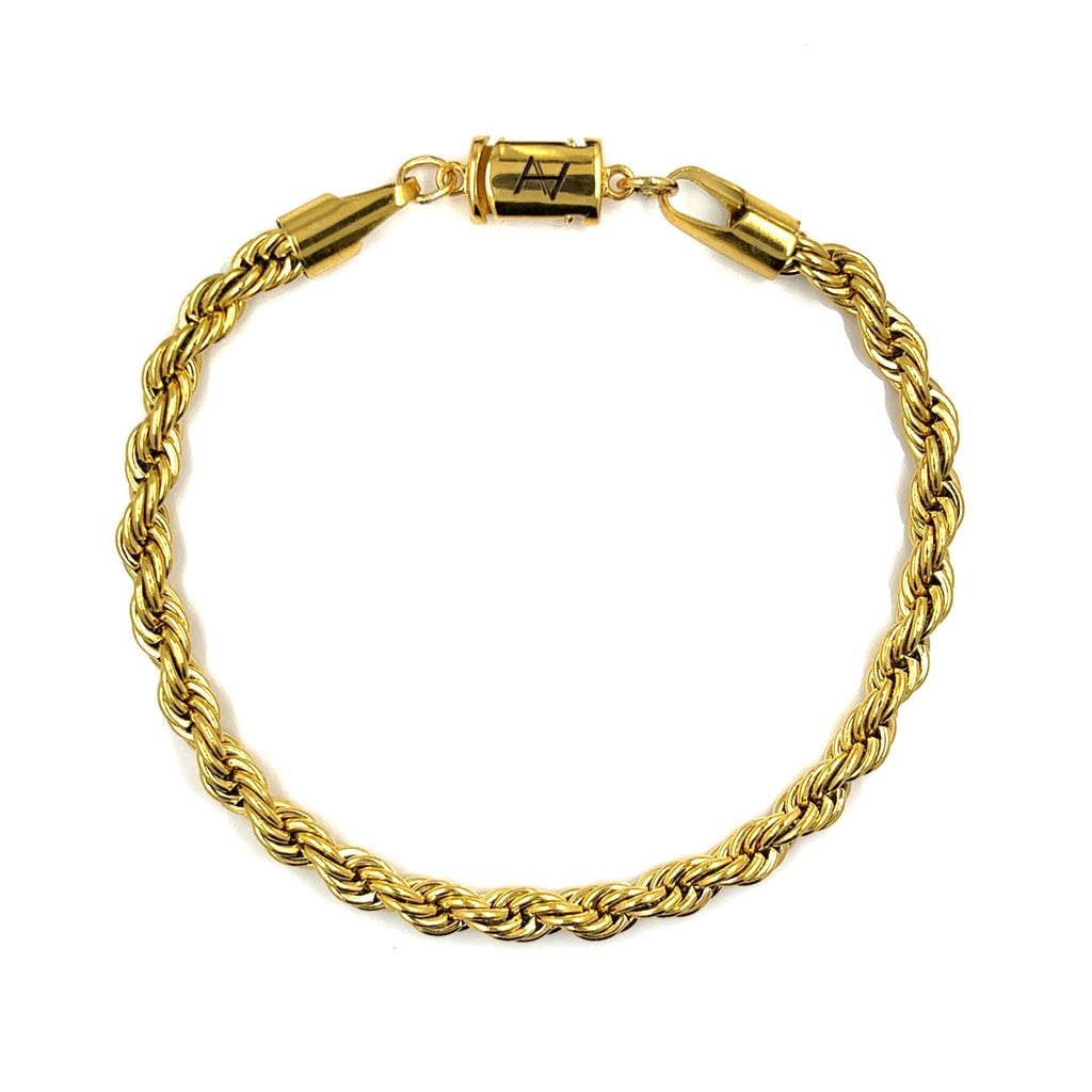 Rope Bracelet (Gold) 5MM