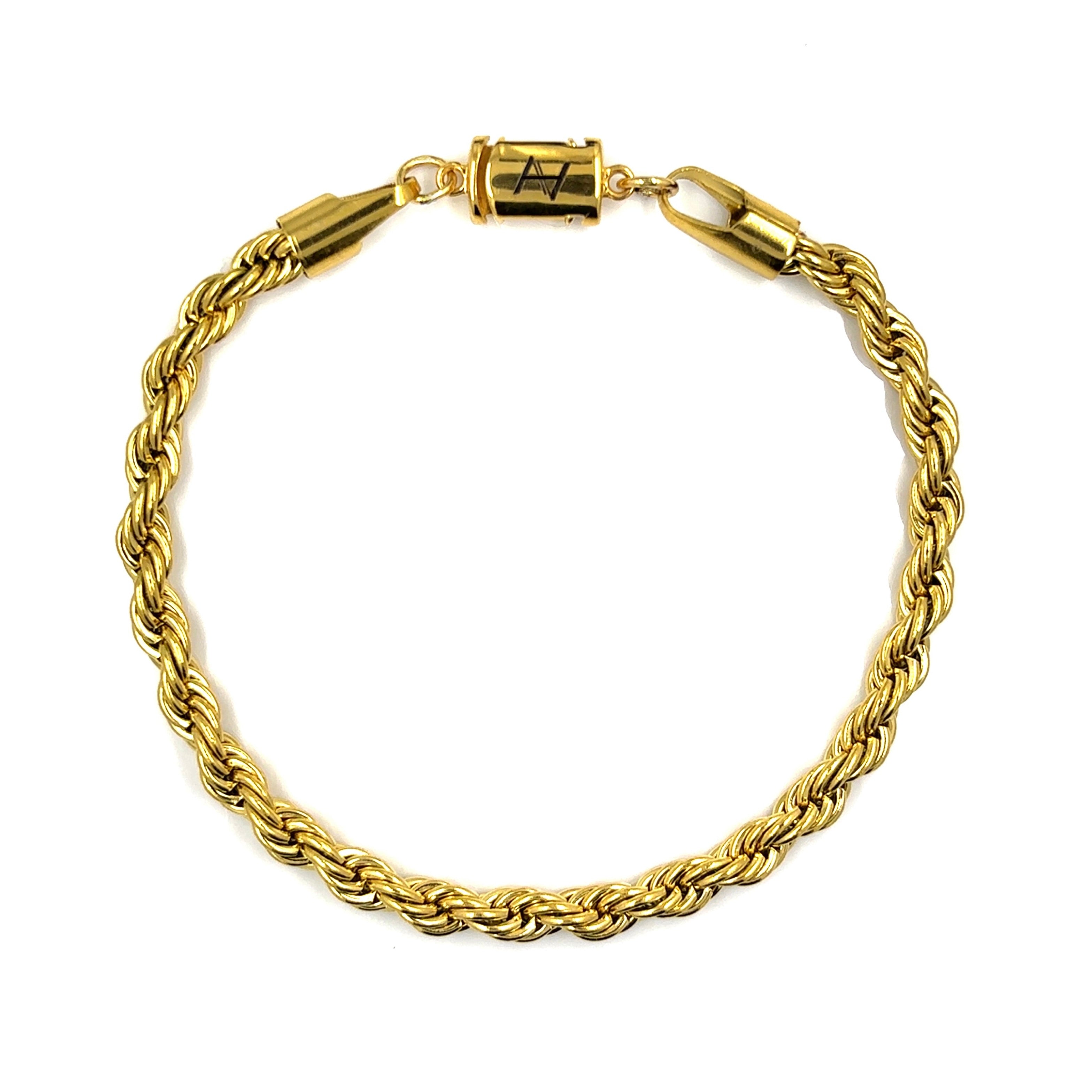 Rope Bracelet (Gold) 5MM