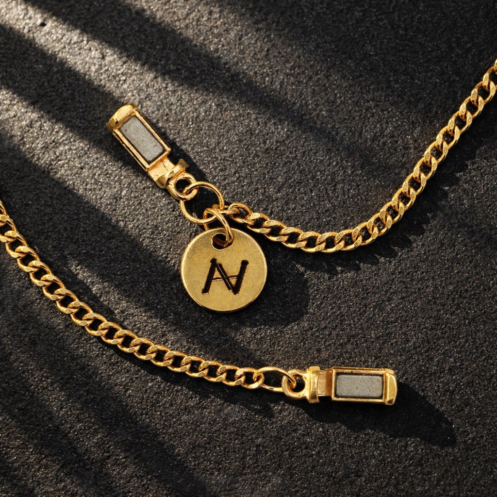 Cuban Link Chain (Gold) 2MM