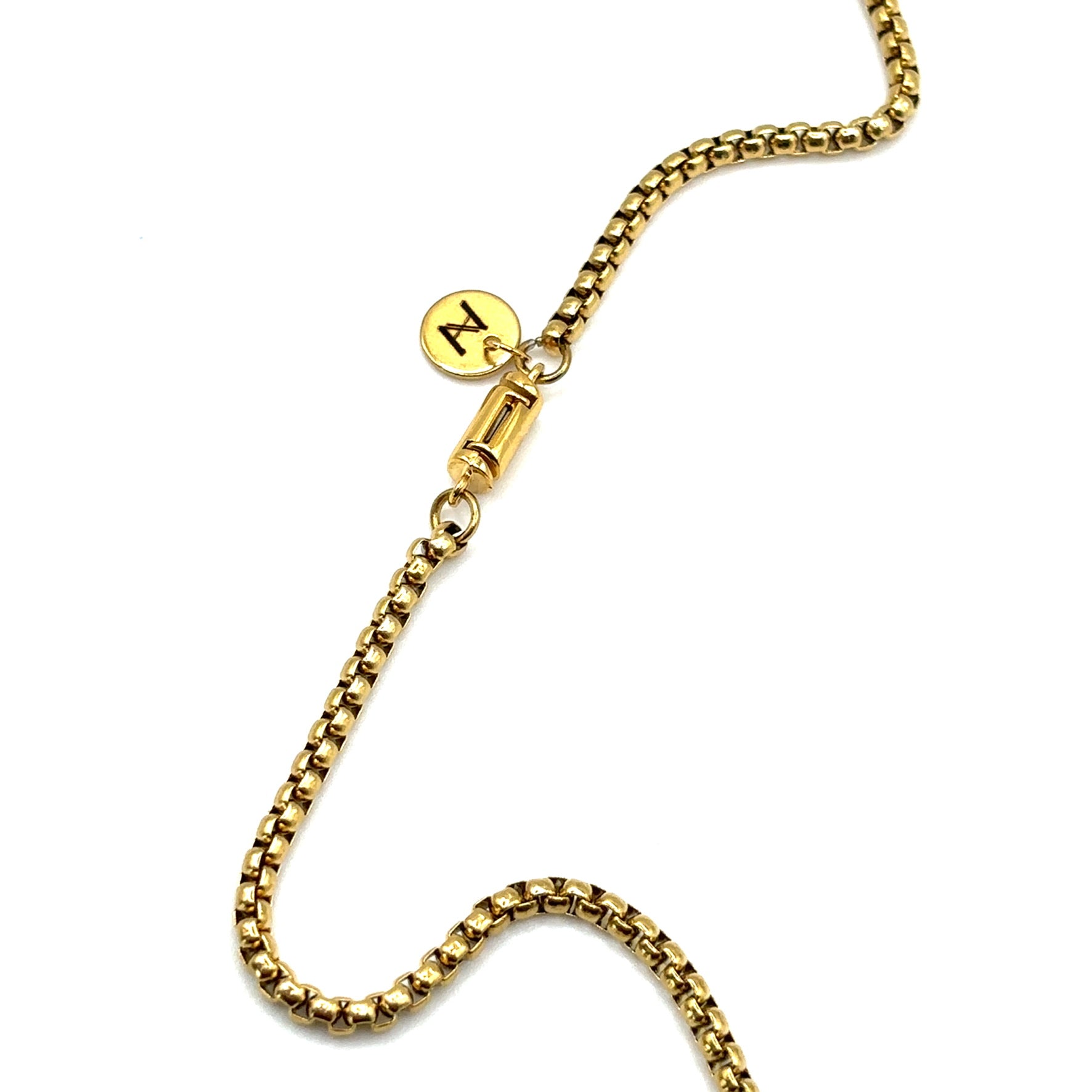 Box Bracelet (Gold) 2MM