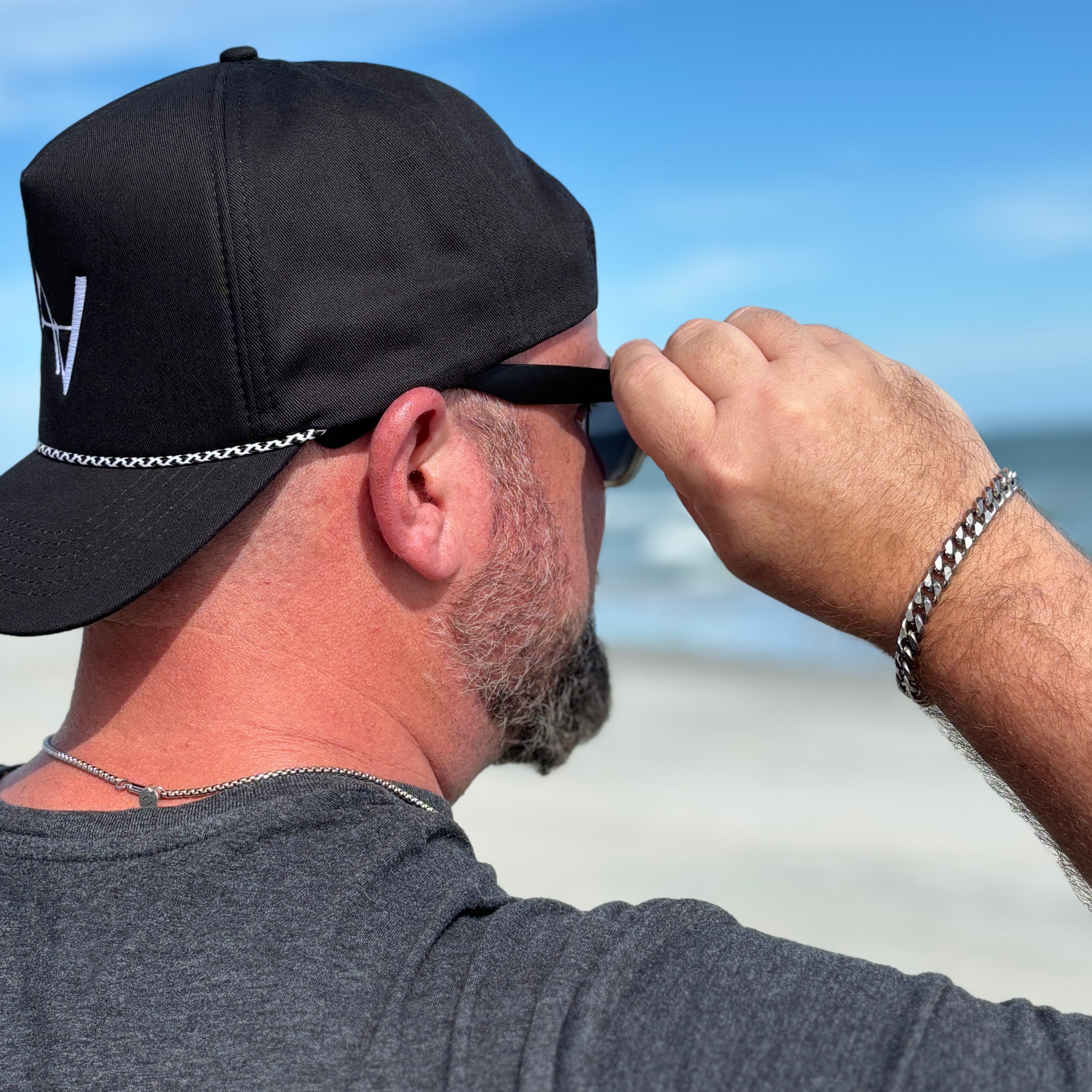 Cuban Link Bracelet (Silver) 9MM