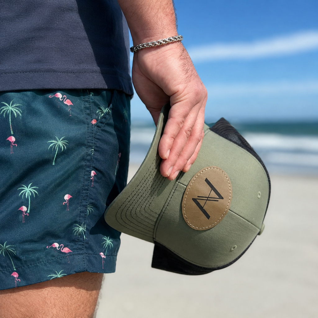 Green Snapback Hat
