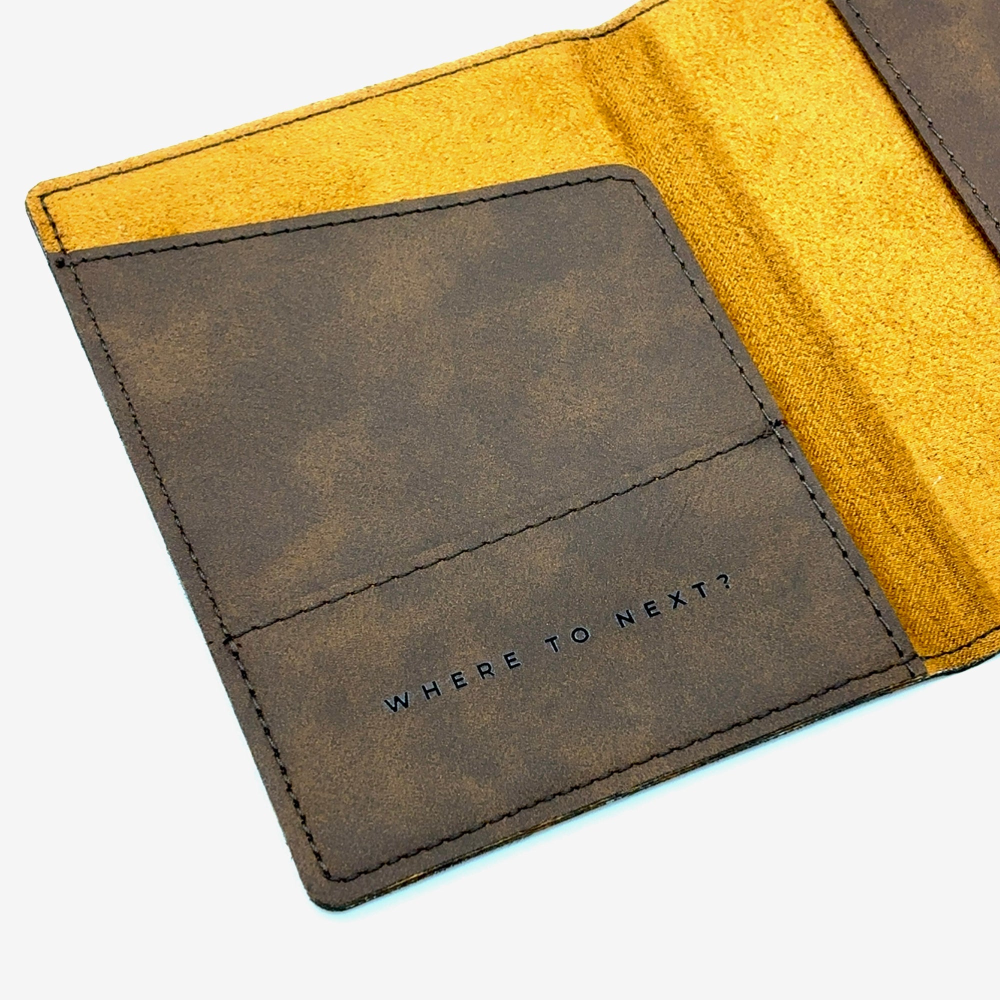 Leatherette Passport Holder