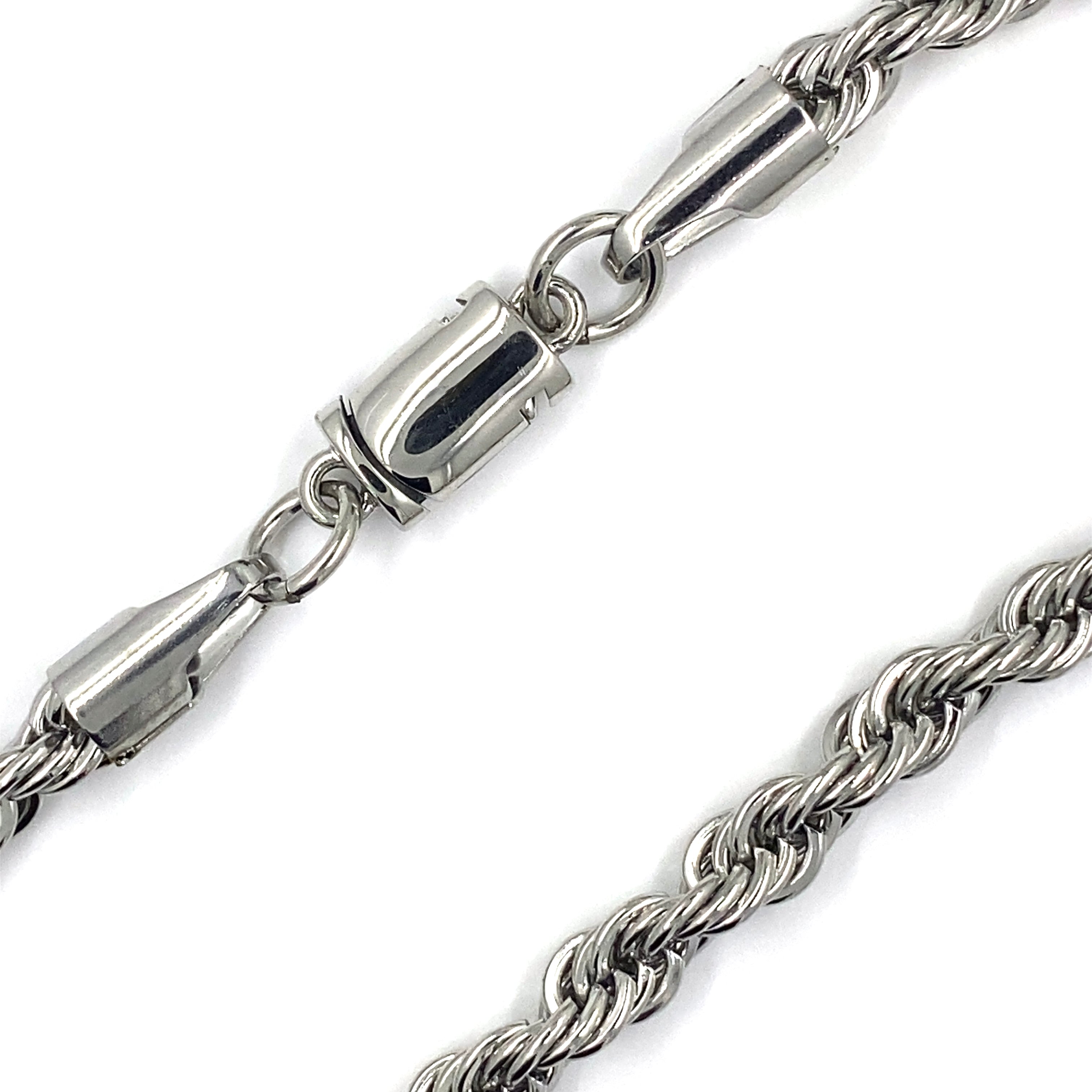 Rope Bracelet (Silver) 5MM