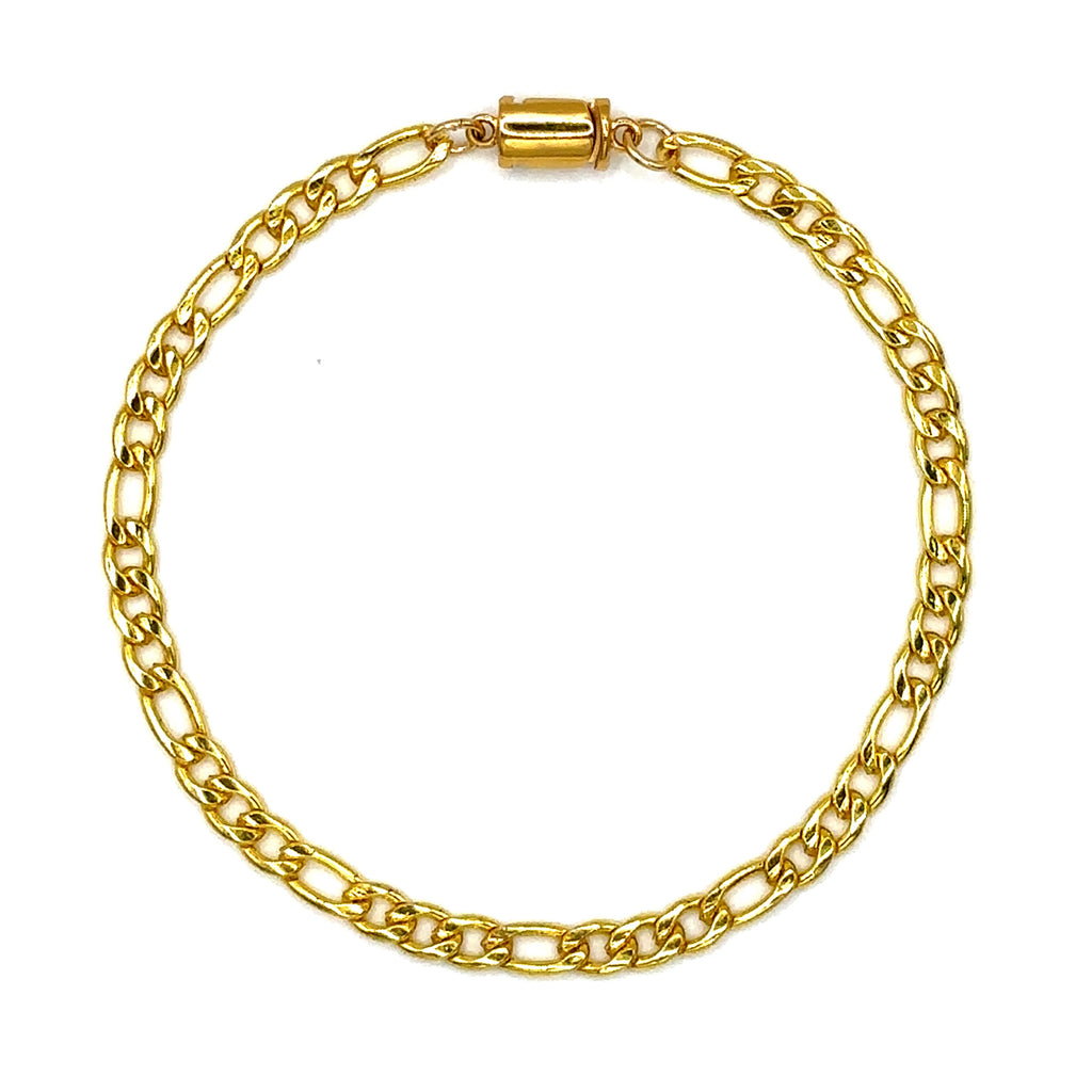 Figaro Bracelet (Gold) 5MM