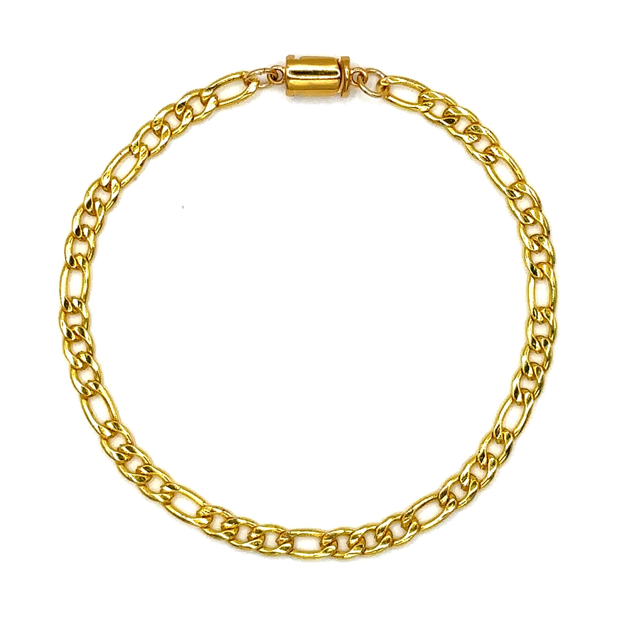 Figaro Bracelet (Gold) 5MM