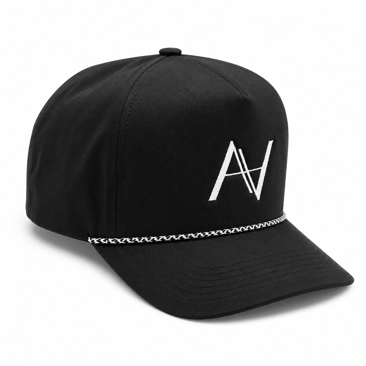 Five-Panel Rope Snapback Cap
