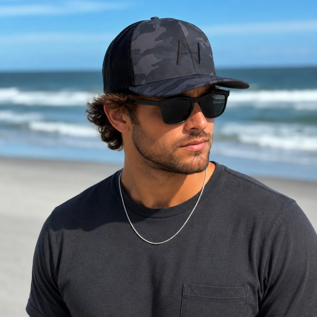 Camo Snapback Hat