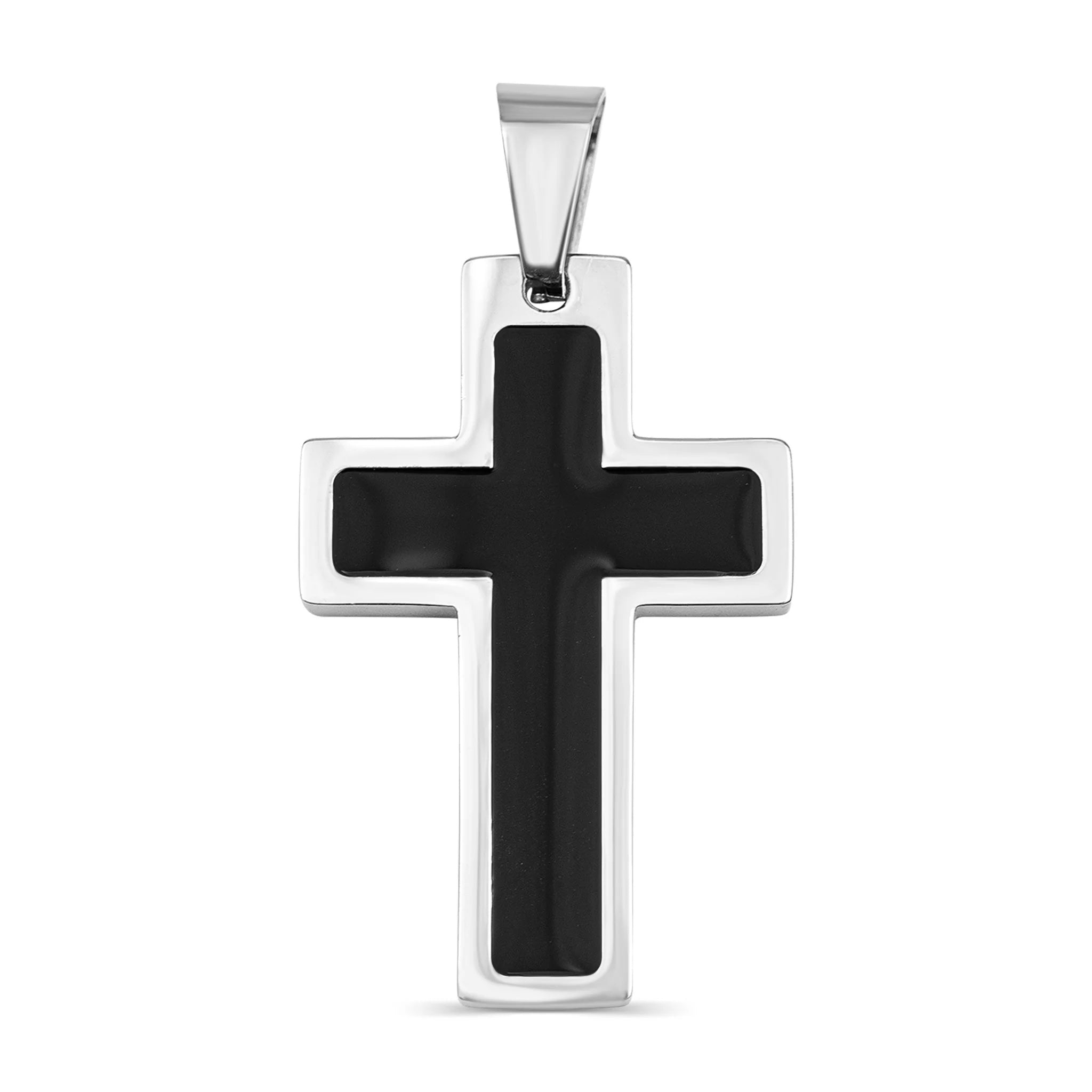 Black Cross Necklace