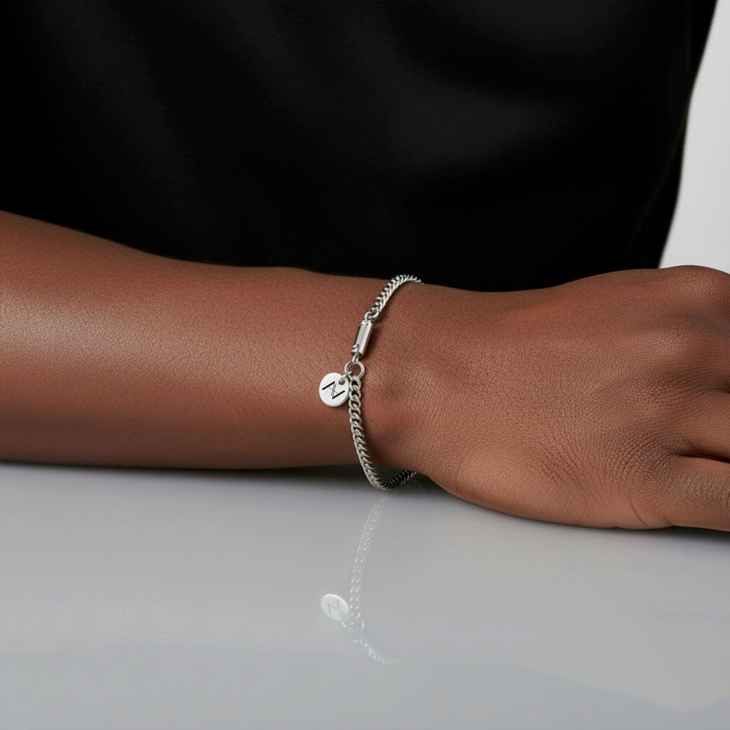 Cuban Link Bracelet (Silver) 3MM