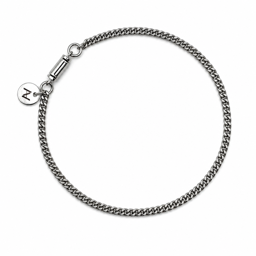 Cuban Link Bracelet (Silver) 3MM