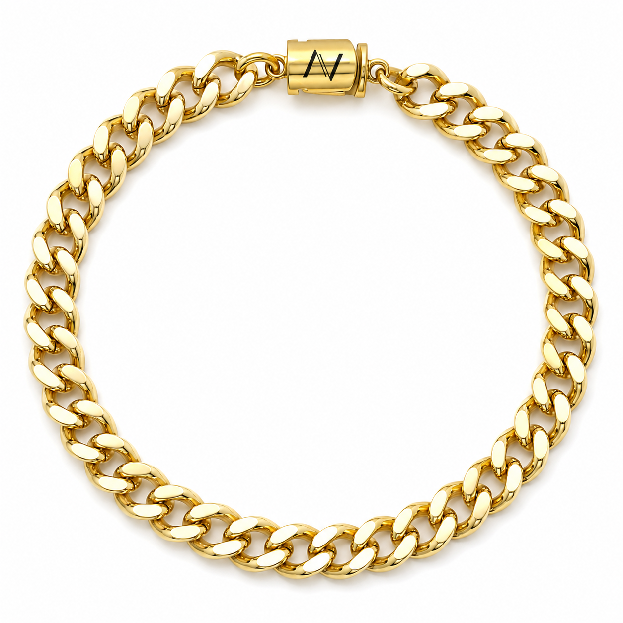 Cuban Link Bracelet (Gold) 6MM