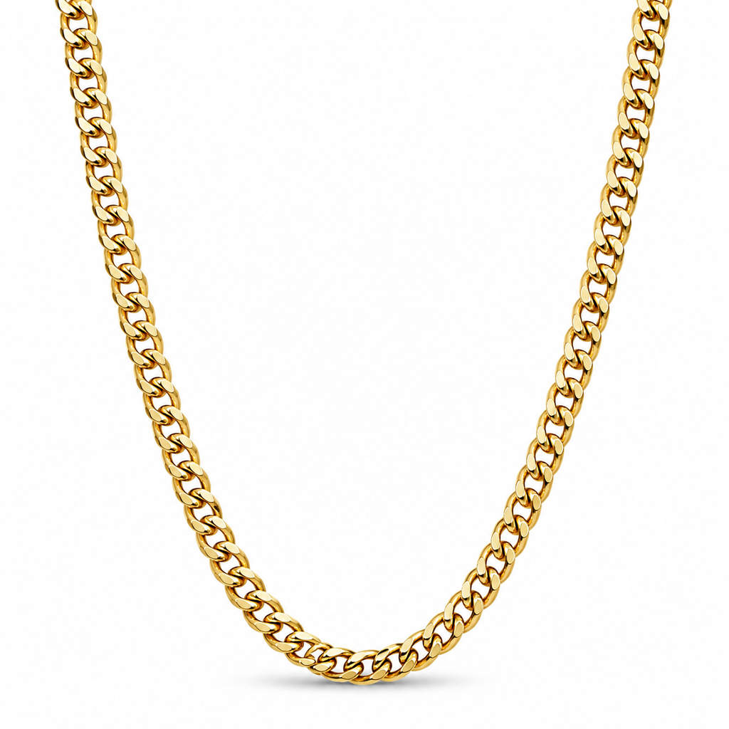 Cuban Link Chain (Gold) 6MM