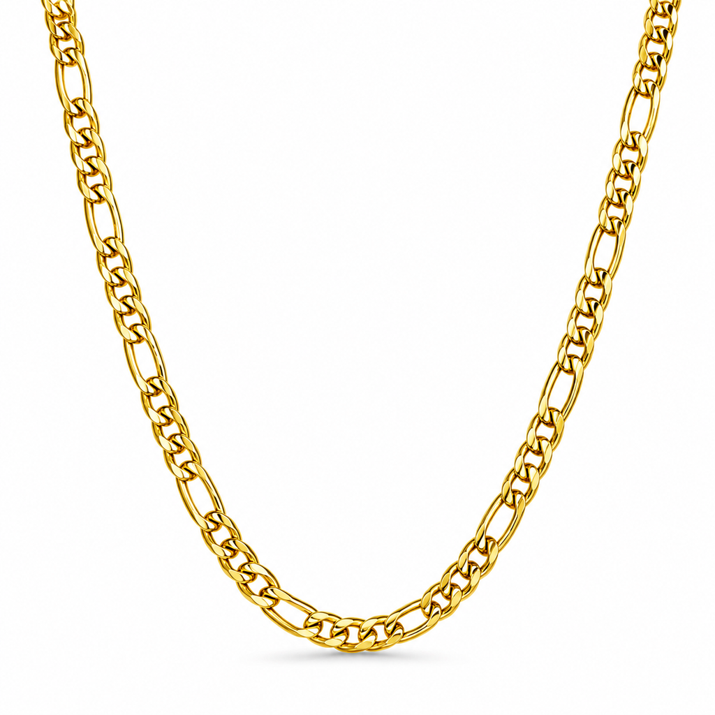 Figaro Chain (Gold) 4MM