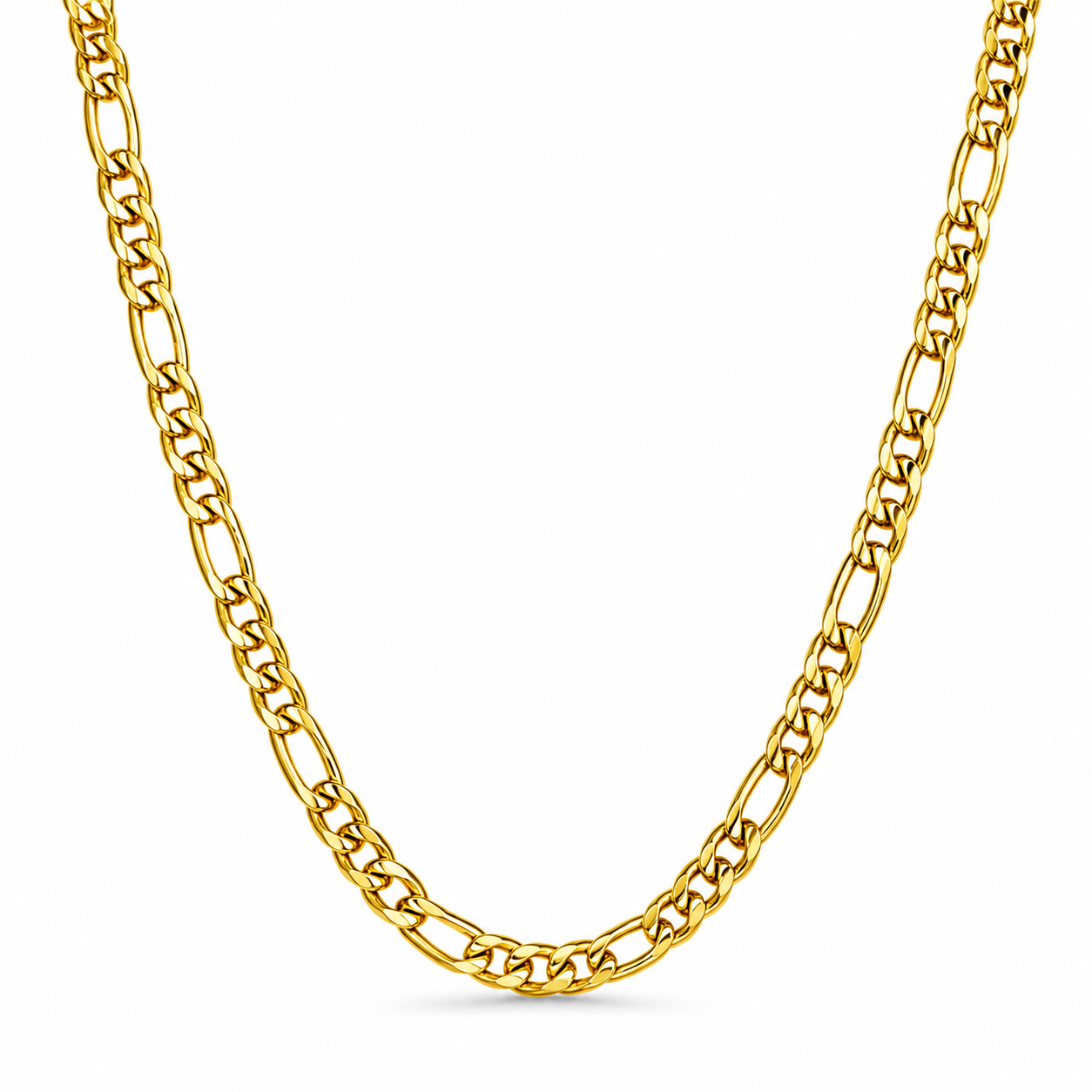 Figaro Chain (Gold) 4MM