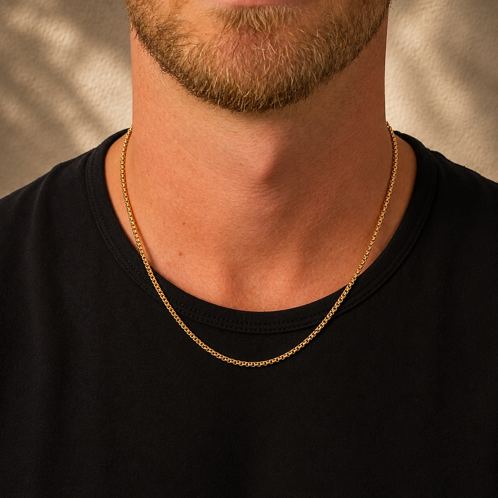 Box Chain (Gold) 2MM