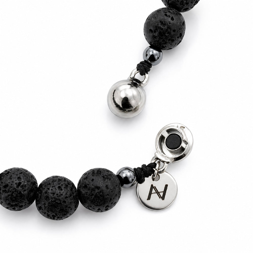 Lava Stone Beaded Bracelet