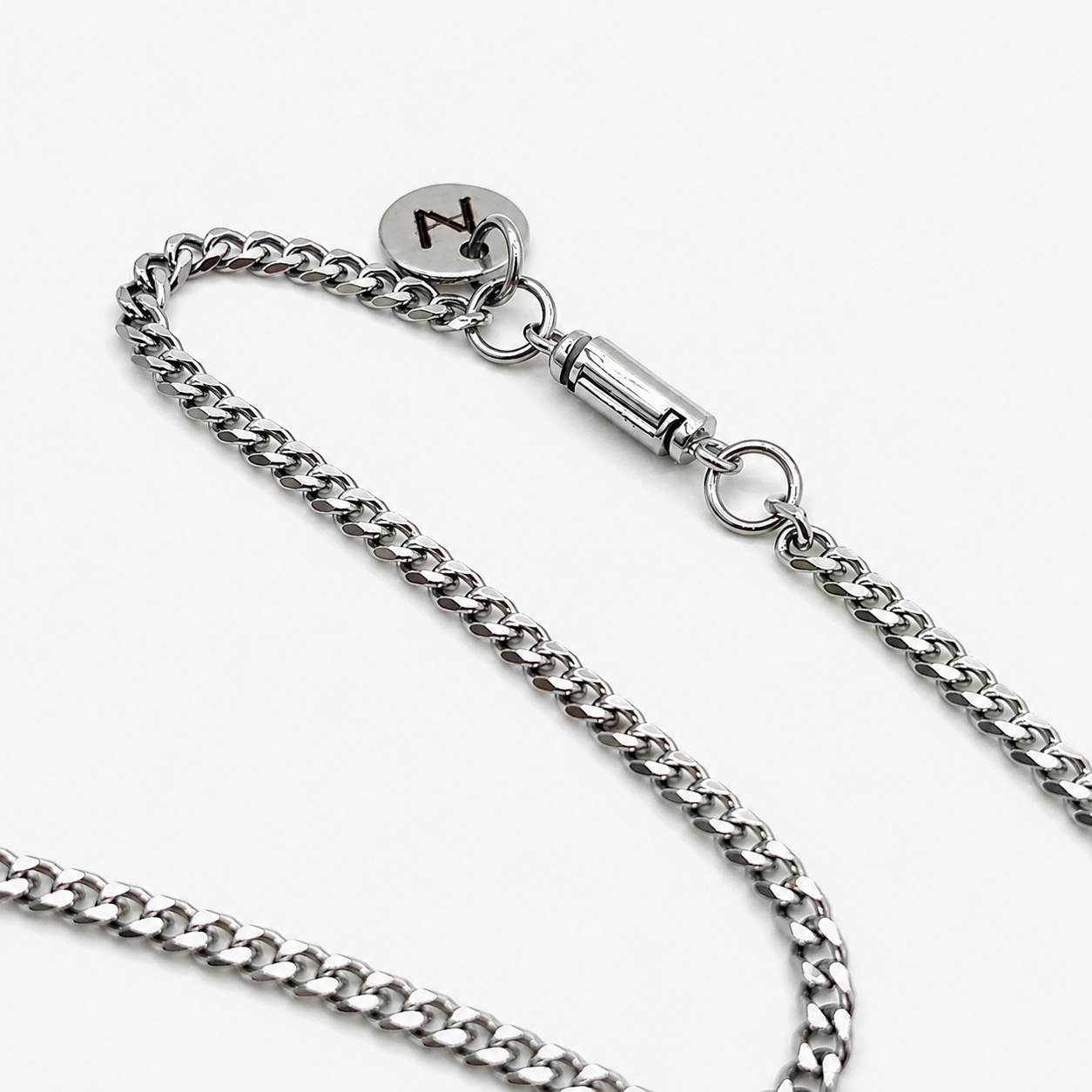 Compass Rose Necklace (Silver)
