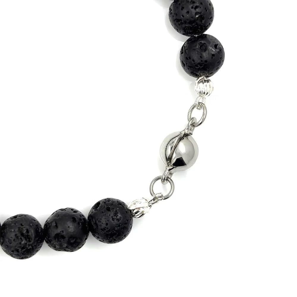 Lava Stone Beaded Bracelet