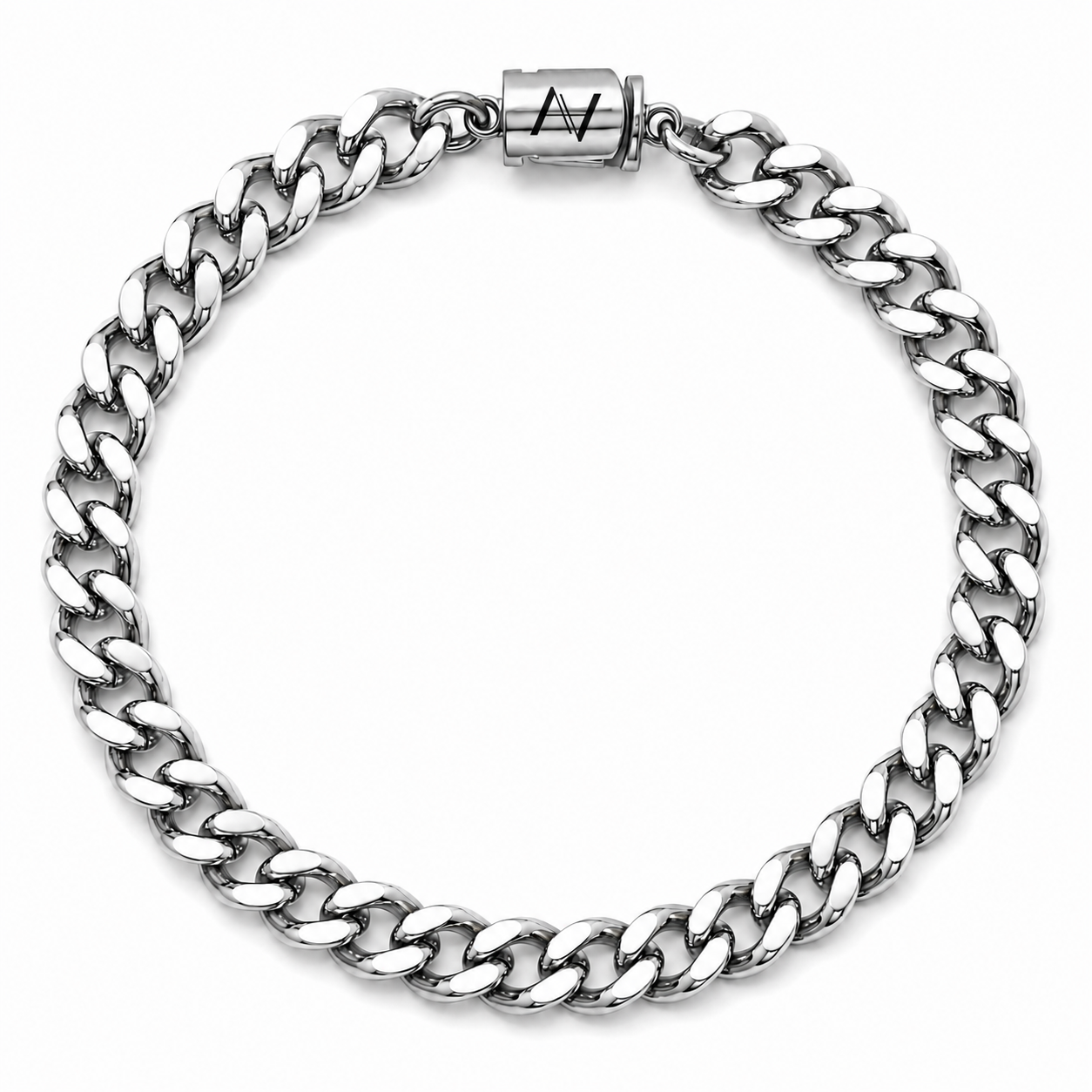 Cuban Link Bracelet (Silver) 6MM