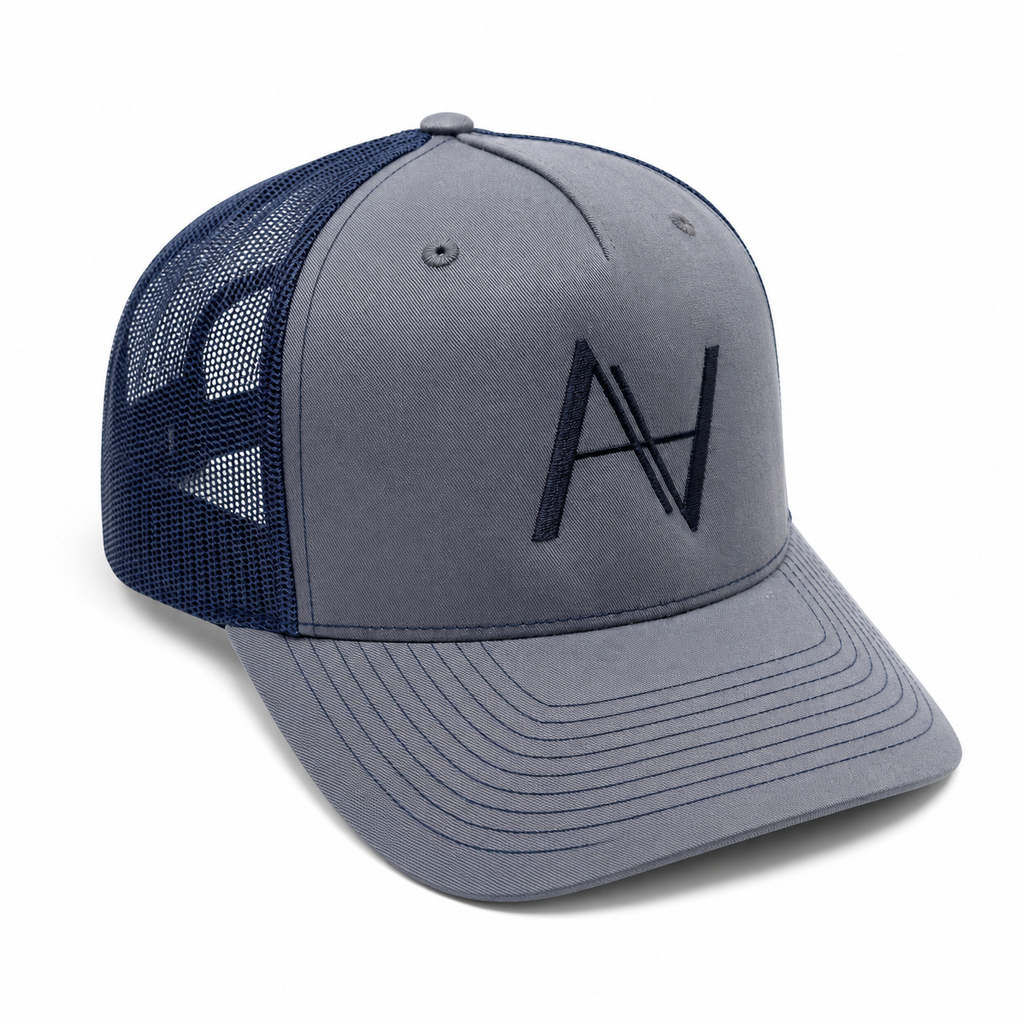 Navy Snapback Hat