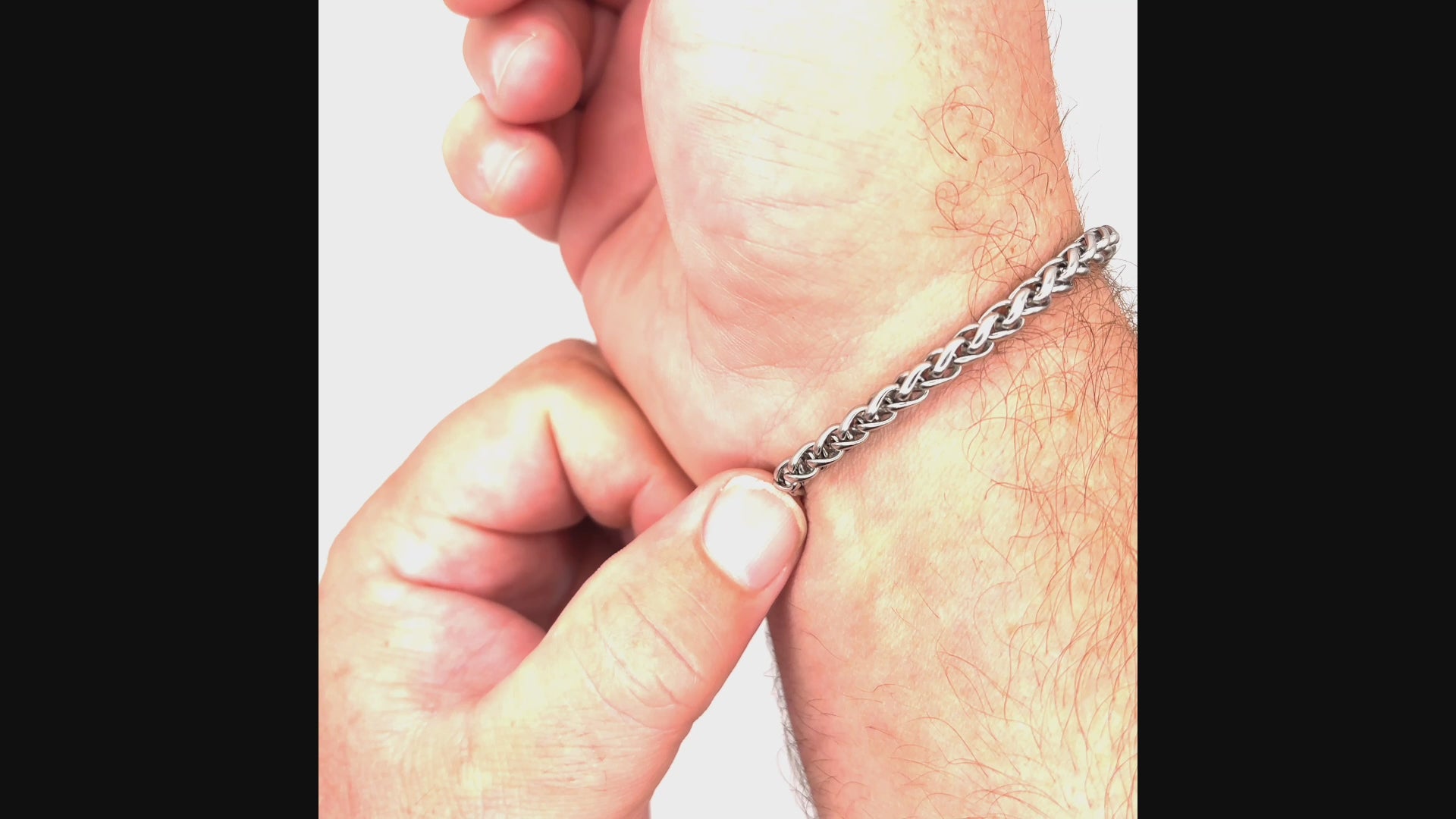Wheat Bracelet (Silver) 5MM