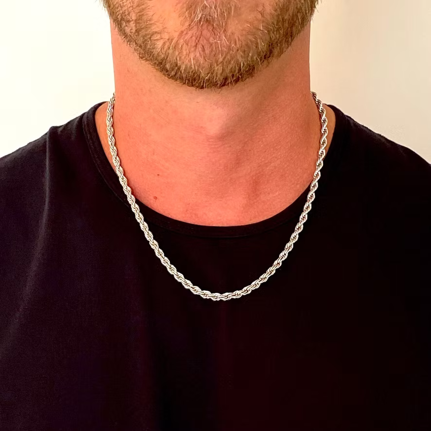 Rope Chain (Silver) 5MM