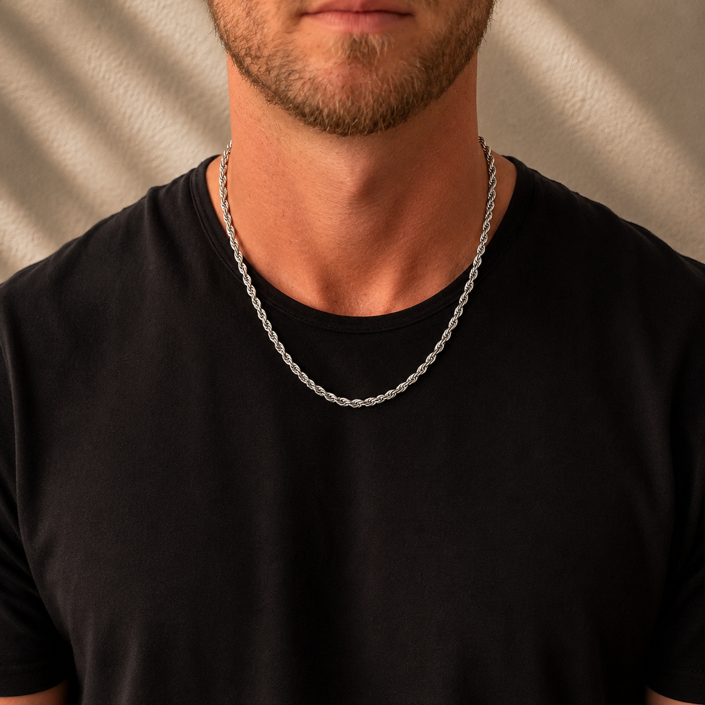 Rope Chain (Silver) 5MM