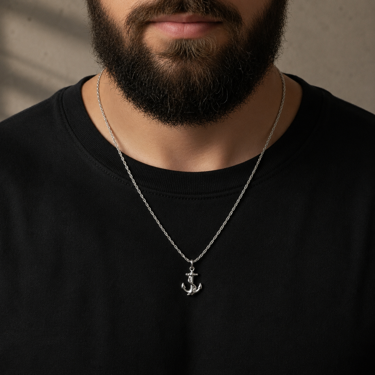 Rope Anchor Necklace