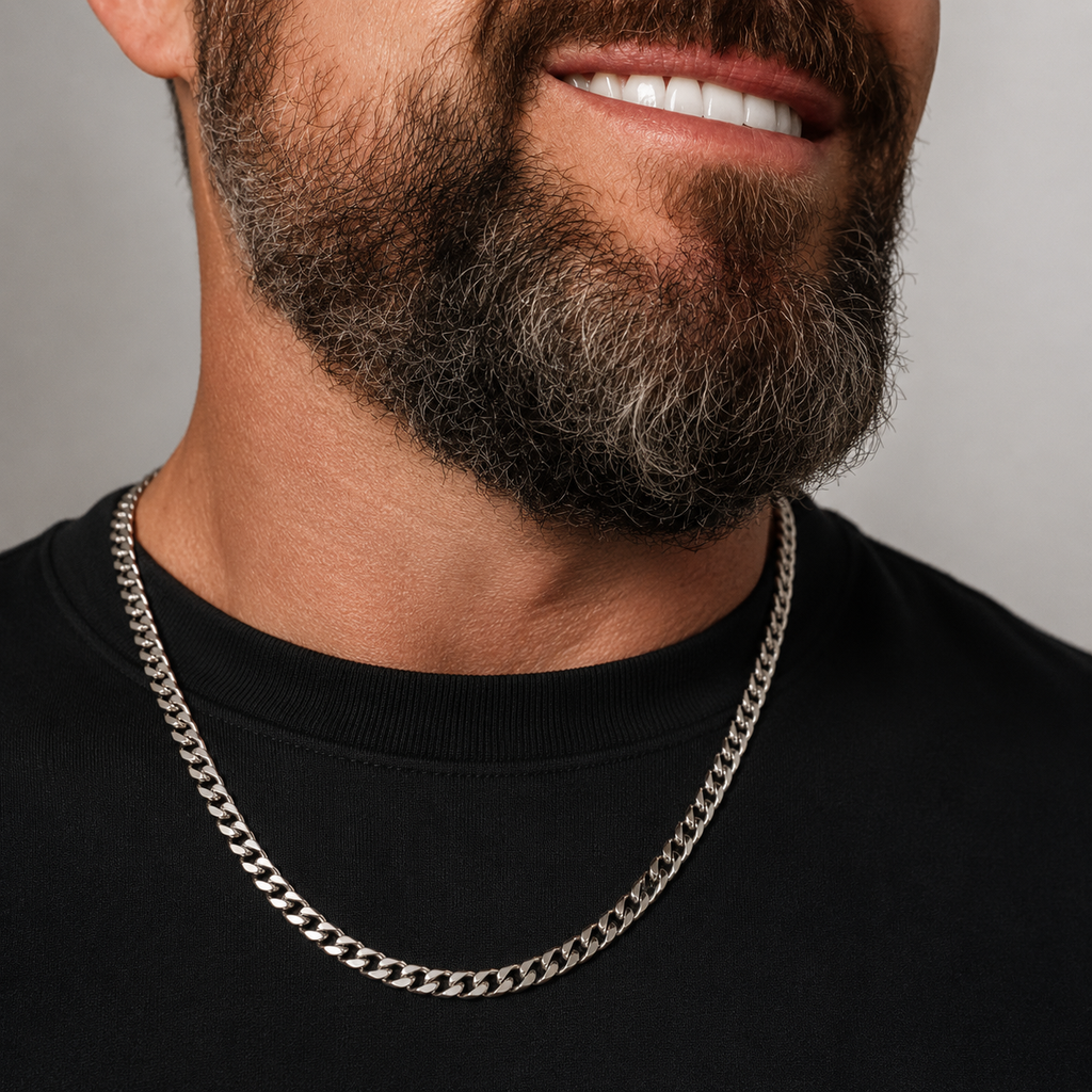 Cuban Link Chain (Silver) 6MM
