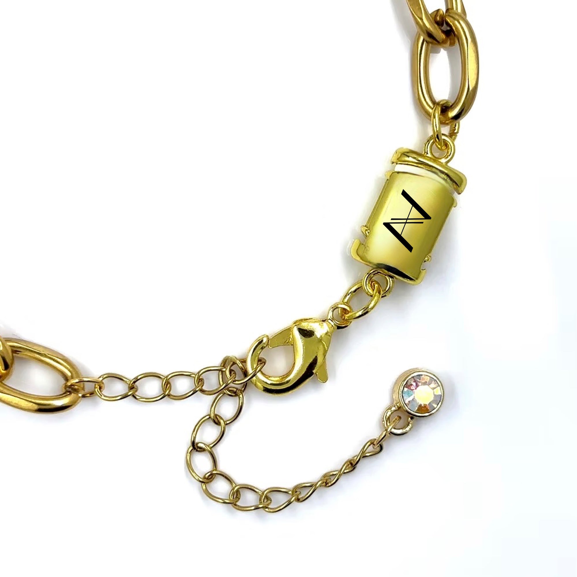Gold Teal Bead Bracelet