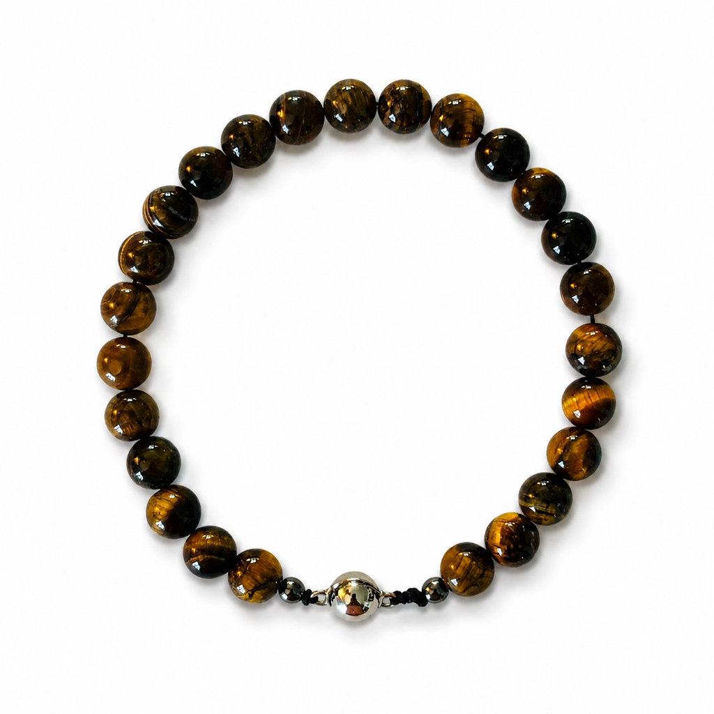 Tiger's Eye Beaded Bracelet