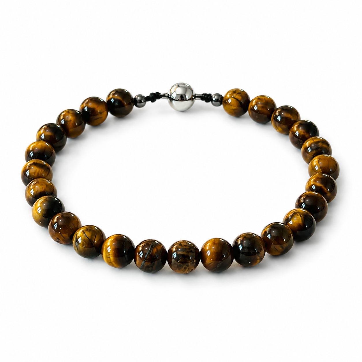 Tiger's Eye Beaded Bracelet